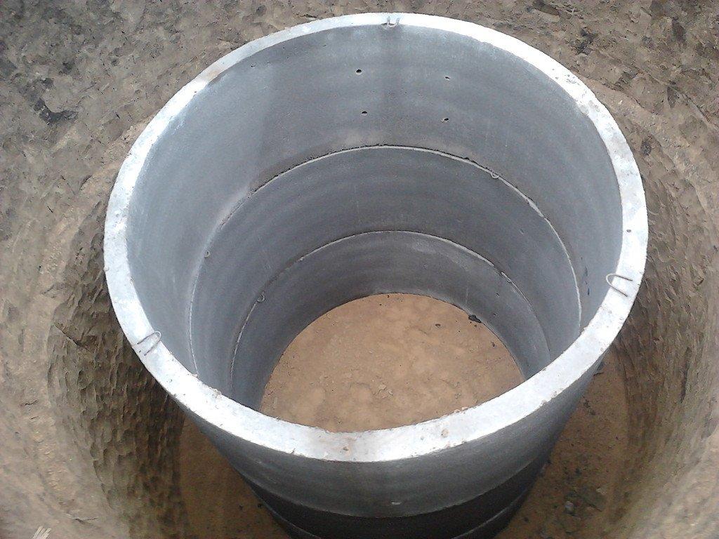 Выгребная яма из бетонных колец в Истринском районе